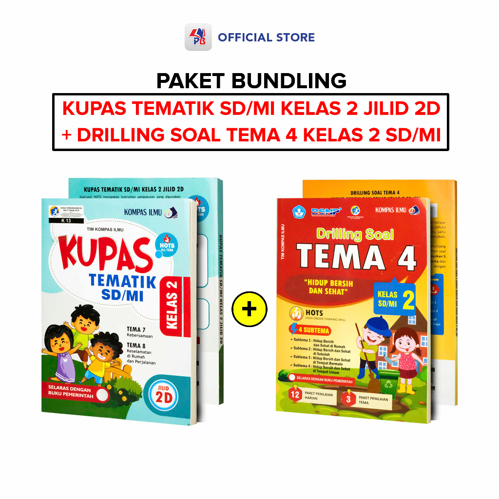 Jual Buku Sekolah Kupas Tematik Sd Mi Kelas Jilid D Drilling