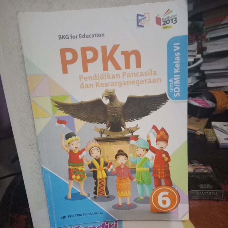 Jual Buku Ppkn Sd Kelas 6 Penerbit Erlangga 