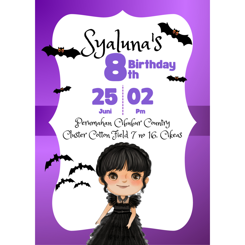 Jual Undangan Ulang Tahun Digital Anak Murah | Shopee Indonesia