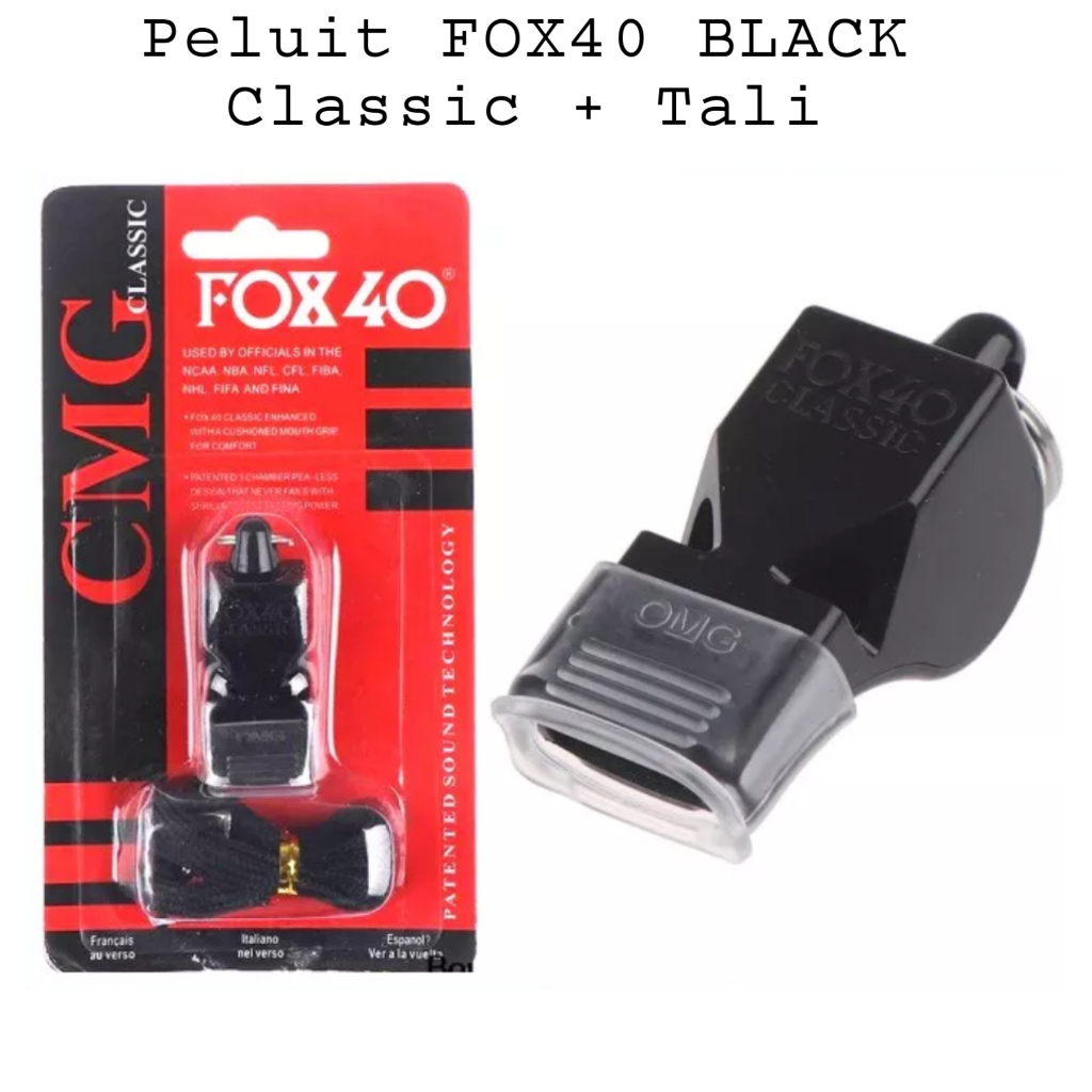 Jual FOX40 Classic Whistle Peluit Fox 40 Pluit Wasit Parkir Pramuka ...