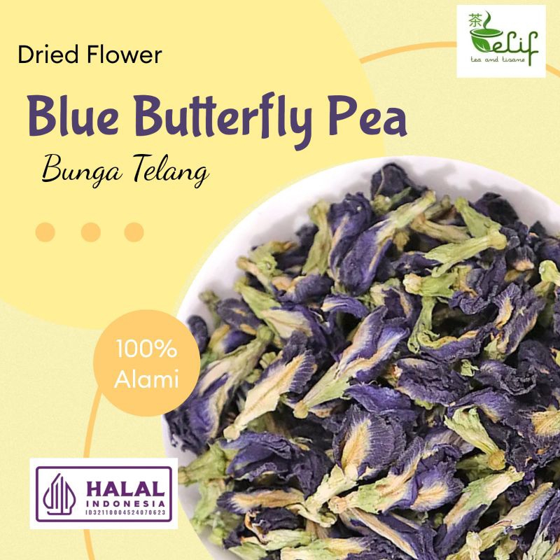 Jual Butterfly Pea Tea Blue Butterfly Pea Flower Tea / Teh Bunga