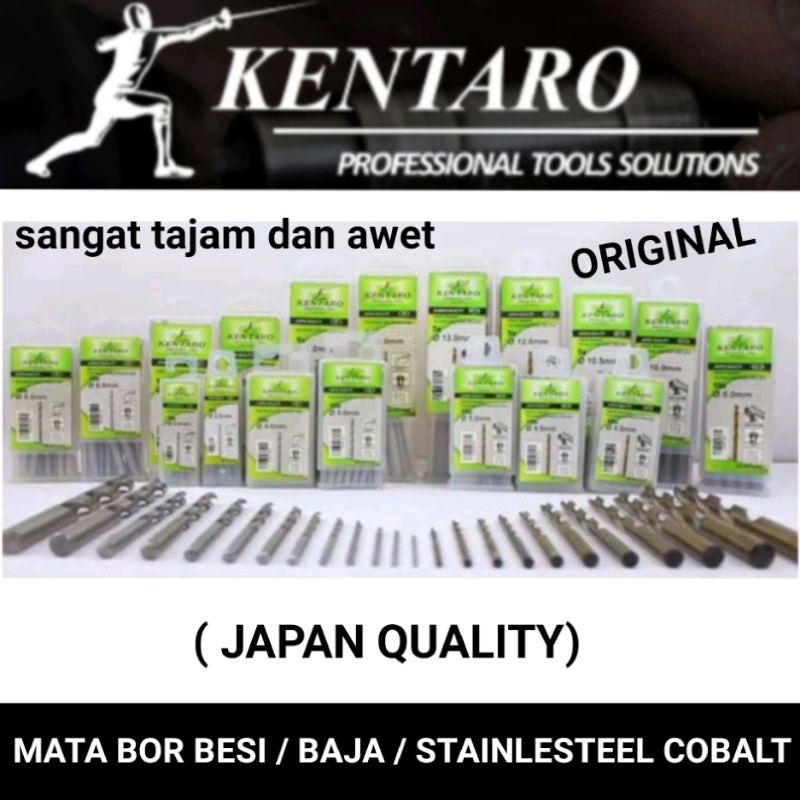 Jual Kentaro Mata Bor Besi Baja Stainles Cobalt Mm Japan