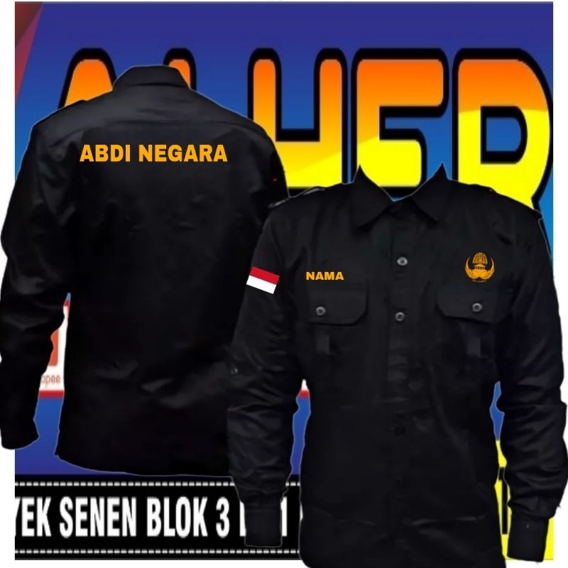 Jual Kemeja ABDI NEGARA baju abdi negara seragam abdi negara Pdh abdi ...