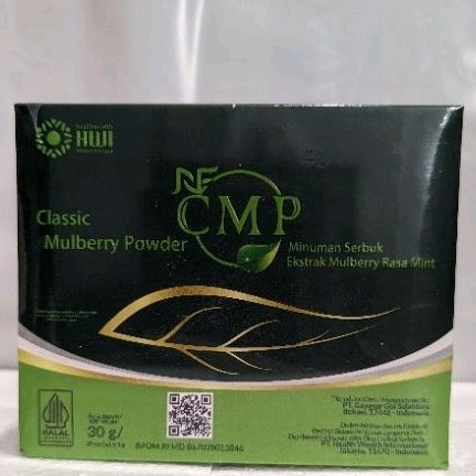 Jual Classic Mulberry Powder CMP rasa Mint ASLI HWI Box isi 30 Sachets ...