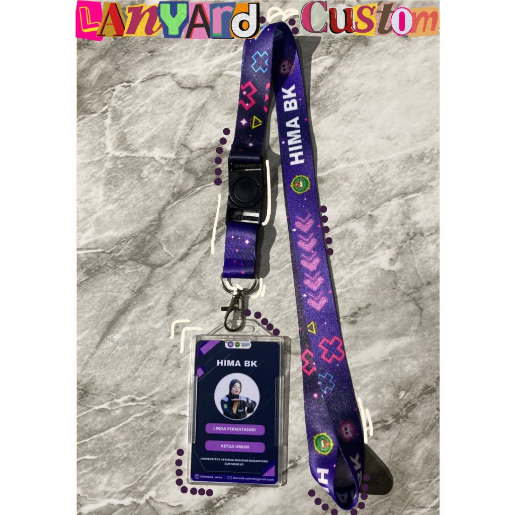 Jual LANYARD ID CARD FRAME (PAKET BUNDLING) | Shopee Indonesia