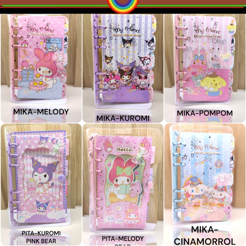 Jual BINDER PLANNER SANRIO BUKU JOURNALING BUKU JURNAL PLANNER DIARY ...