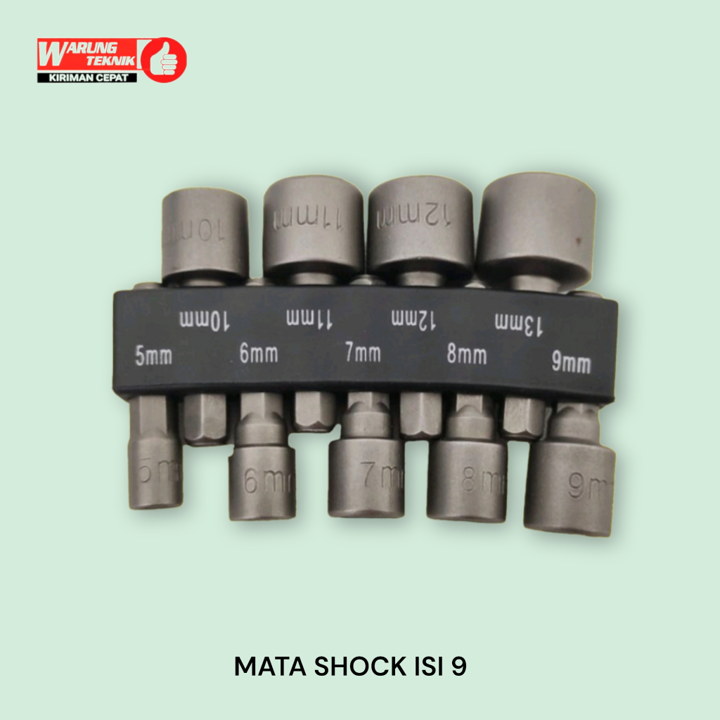 Jual MATA SHOCK SHOK MESIN BOR BAUT RUMPING ROOFING M5 M6 M7 M8 M9 M10 ...