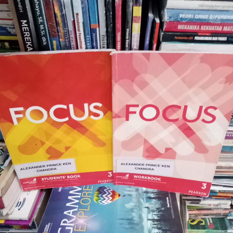 Jual FOCUS 3.STUDENTBOOK+WORKBOOK. | Shopee Indonesia
