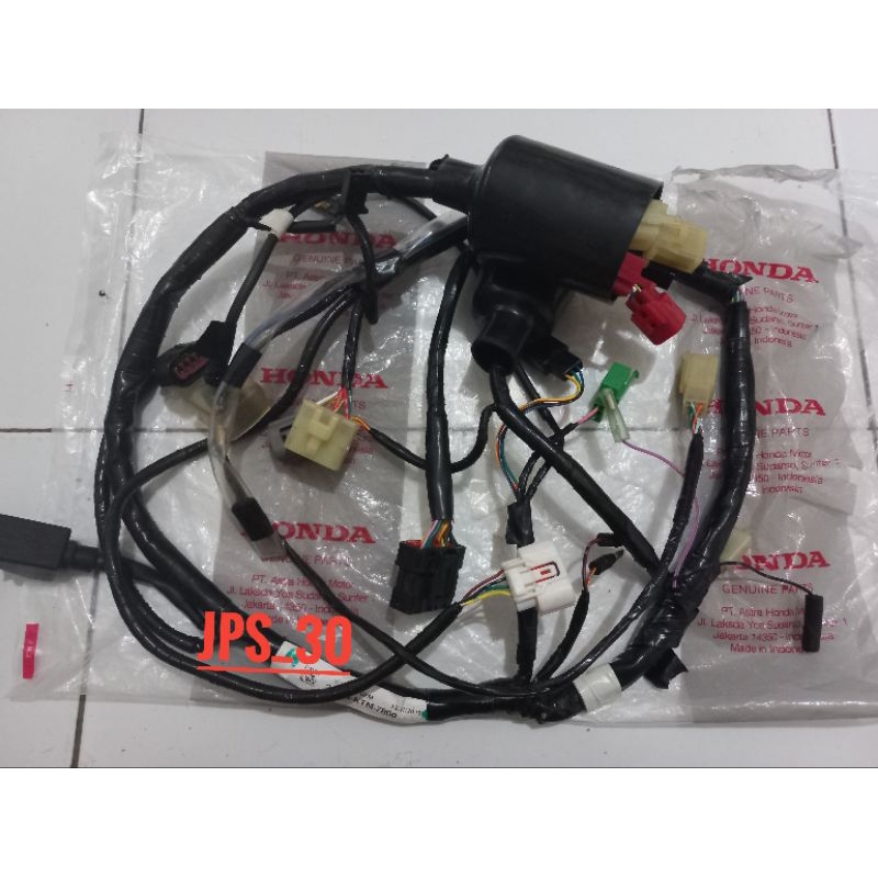 Jual Kabel Body Honda Supra X Fi Wire Harness Supra X Fi Keluaran Pertama Kode Part