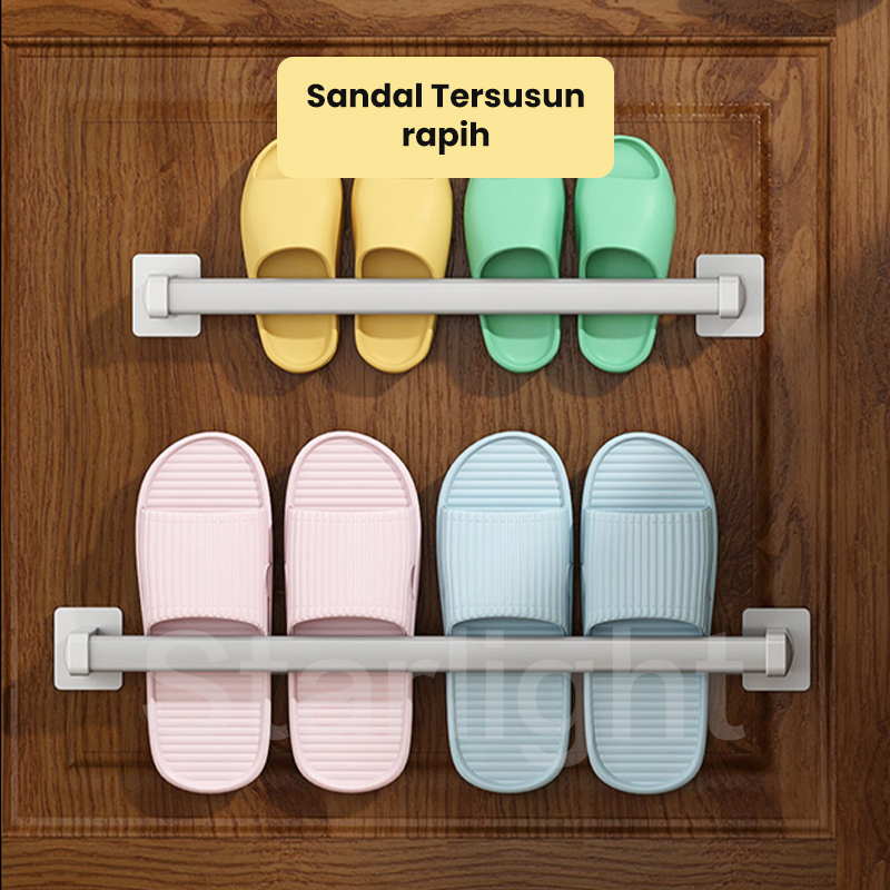 Jual Starlight Rak Sepatu Gantung Rack Holder Tempat Sandal Panci Dapur