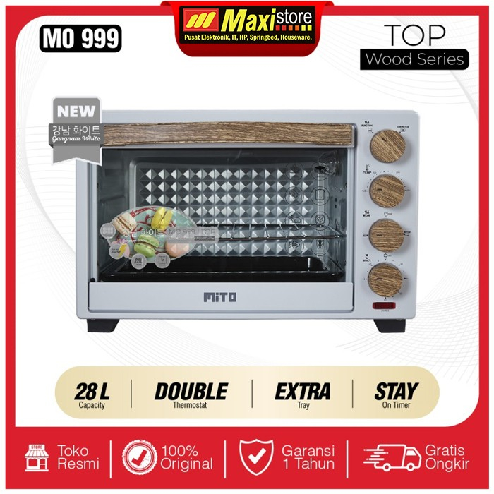 Jual Mito Mo Oven Listrik Electric Oven L Top Wood Series