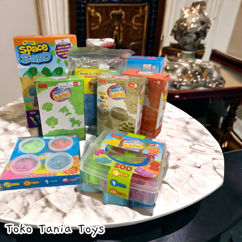 Jual Mainan Pasir Magic Sand Melatih Kreativitas Anak Bagus Untuk Kado ...