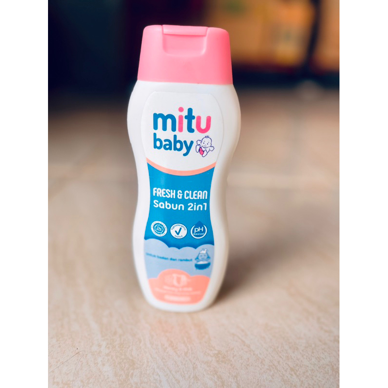 Jual Mitu Liquid Soap 2 in 1 dan Milk Bath Kemasan Botol 200ML & Refill ...