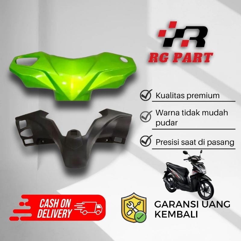 Jual Batok Kepala Depan Belakang Beat Fi Hijau Starter Kasar Shopee Indonesia