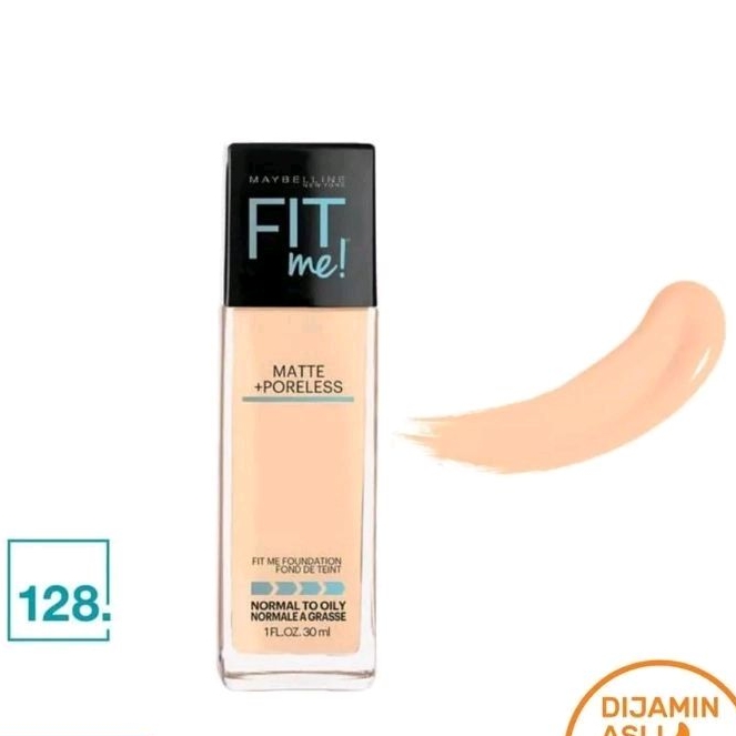 Jual Maybelline Fit Me Matte + Poreless Full Coverage Liquid Foundation ...