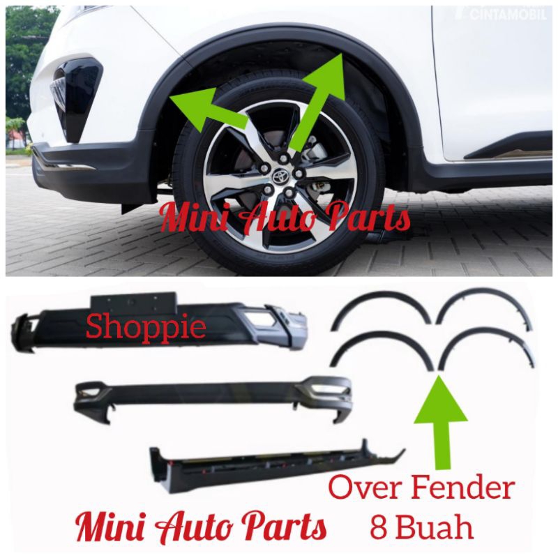 Jual Over FENDER Innova VENTURER Facelift ORIGINAL | Shopee Indonesia