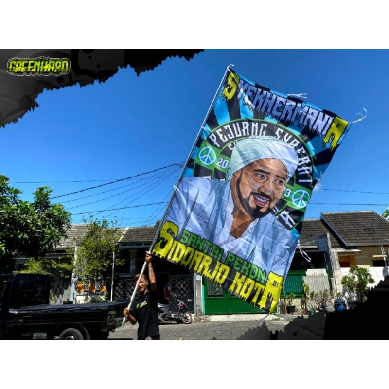 Jual GIANT FLAG 3 x 2 M 3 X 1,5 M 3 X 2,5 3,5 X 2 M 4 X 2,5 M