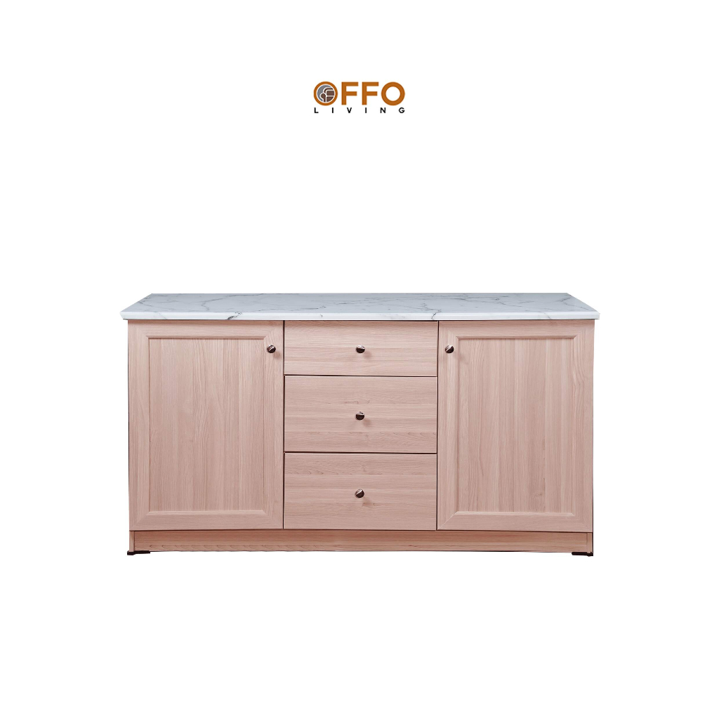 Offo Living - Kitchen Set Bawah 3 Pintu Aileen