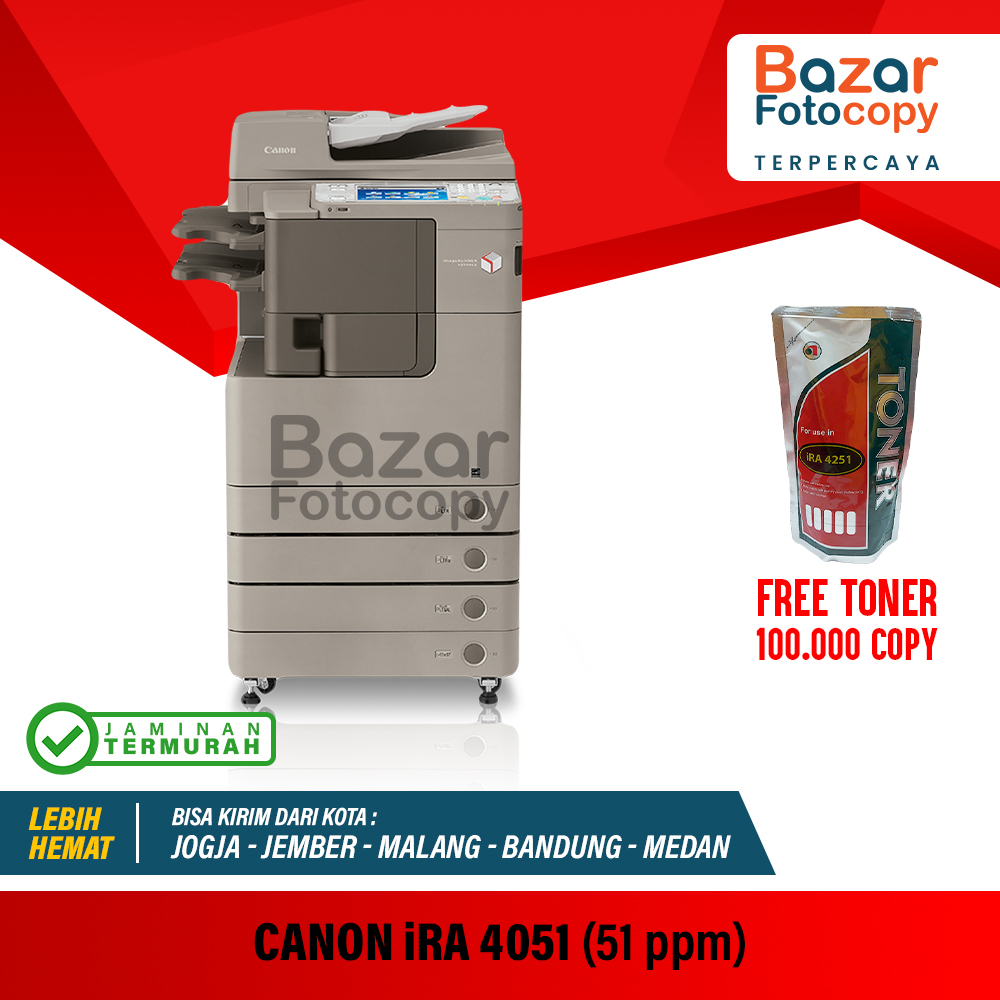 Jual Mesin Fotocopy Canon Ira 4051 Ready Stock Shopee Indonesia 5490