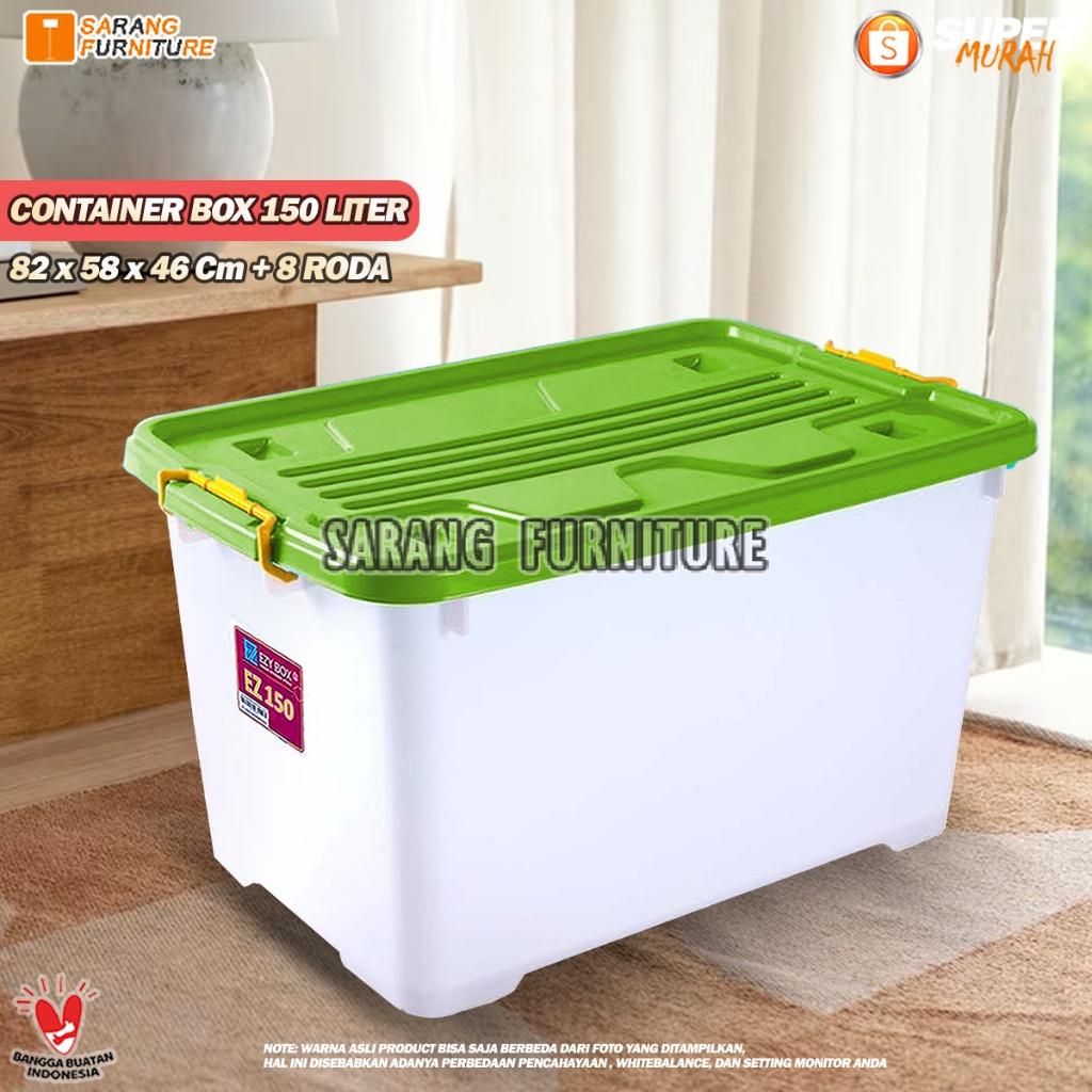 Jual EZY STORAGE 150 LITER CONTAINER BOX KONTAINER BOX TEMPAT KOTAK