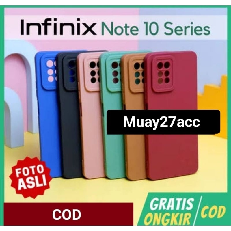 Jual Silikon Softcase Infinix Note 10 Pro Macaron Pro Camera Shopee Indonesia