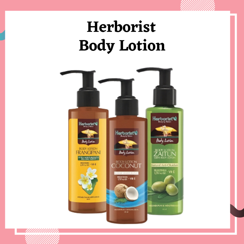 Jual Herborist Body Lotion Zaituin & Coconut 145ml Shopee Indonesia