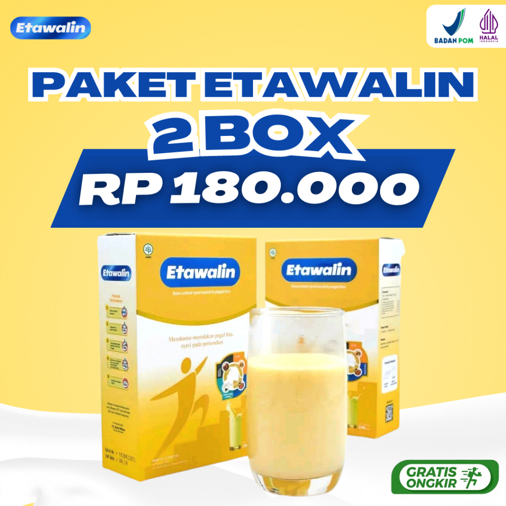 Jual Etawalin Paket Box Original Solusi Atasi Nyeri Sendi Asam Urat Rematik Bpom