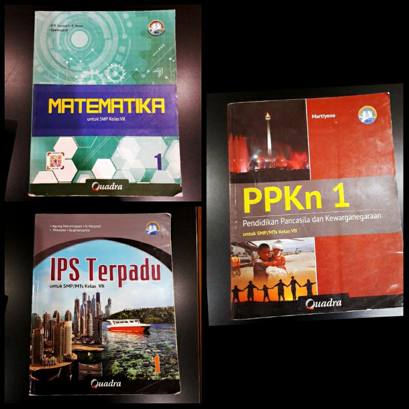 Jual MATEMATIKA, IPS QUADRA Kelas 7 SMP | Shopee Indonesia