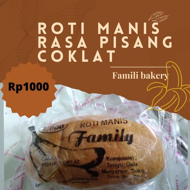 Jual Roti manis isi pisang cokelat | Shopee Indonesia