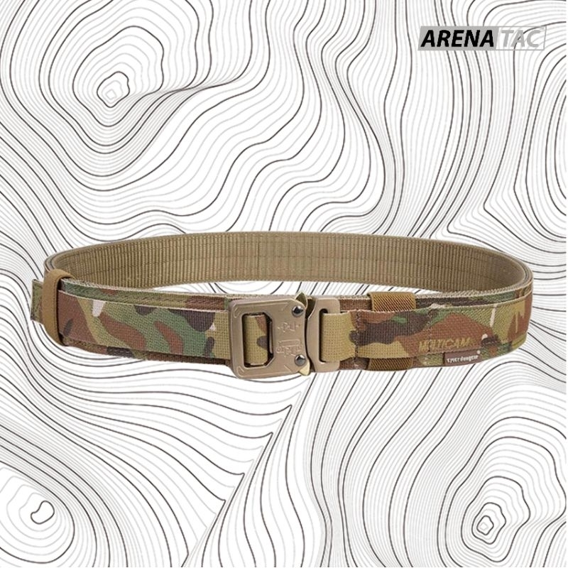 Heavy Duty Military Tactical Belt With COBRA Buckle – 1.5" Nylon Rigger’s Belt For EDC & Guns