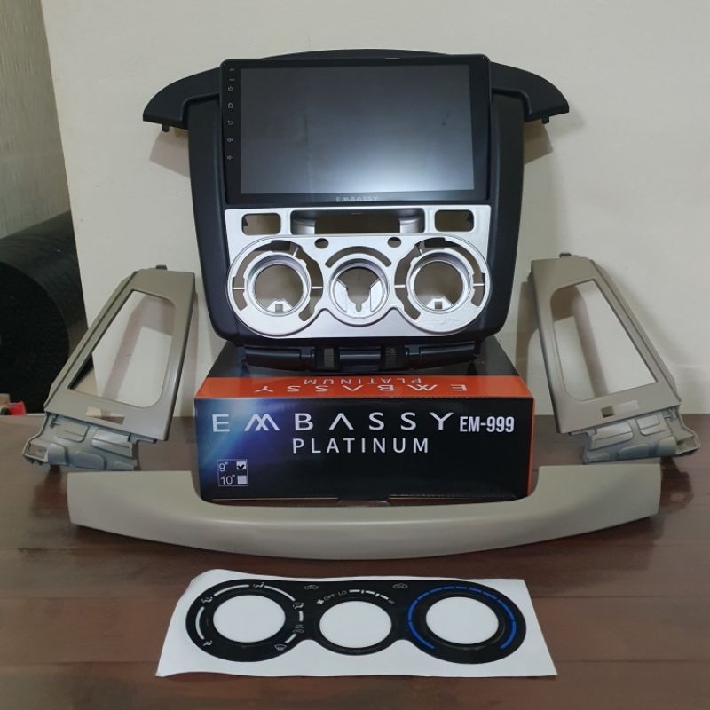 Jual Paket Android Embassy Platinum+Frame Innova lama 2007-2010 9 inch ...
