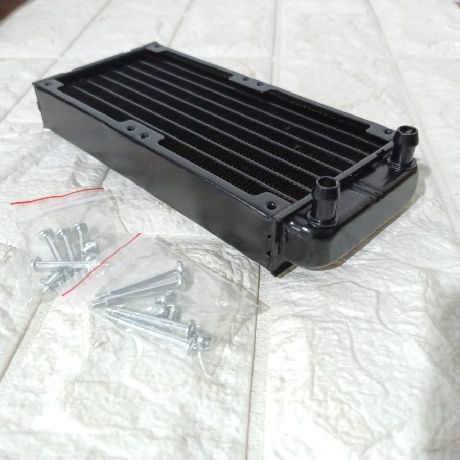 Jual water cooler water cooling radiator 16x8 10pipa 2x8 8x16cm ...
