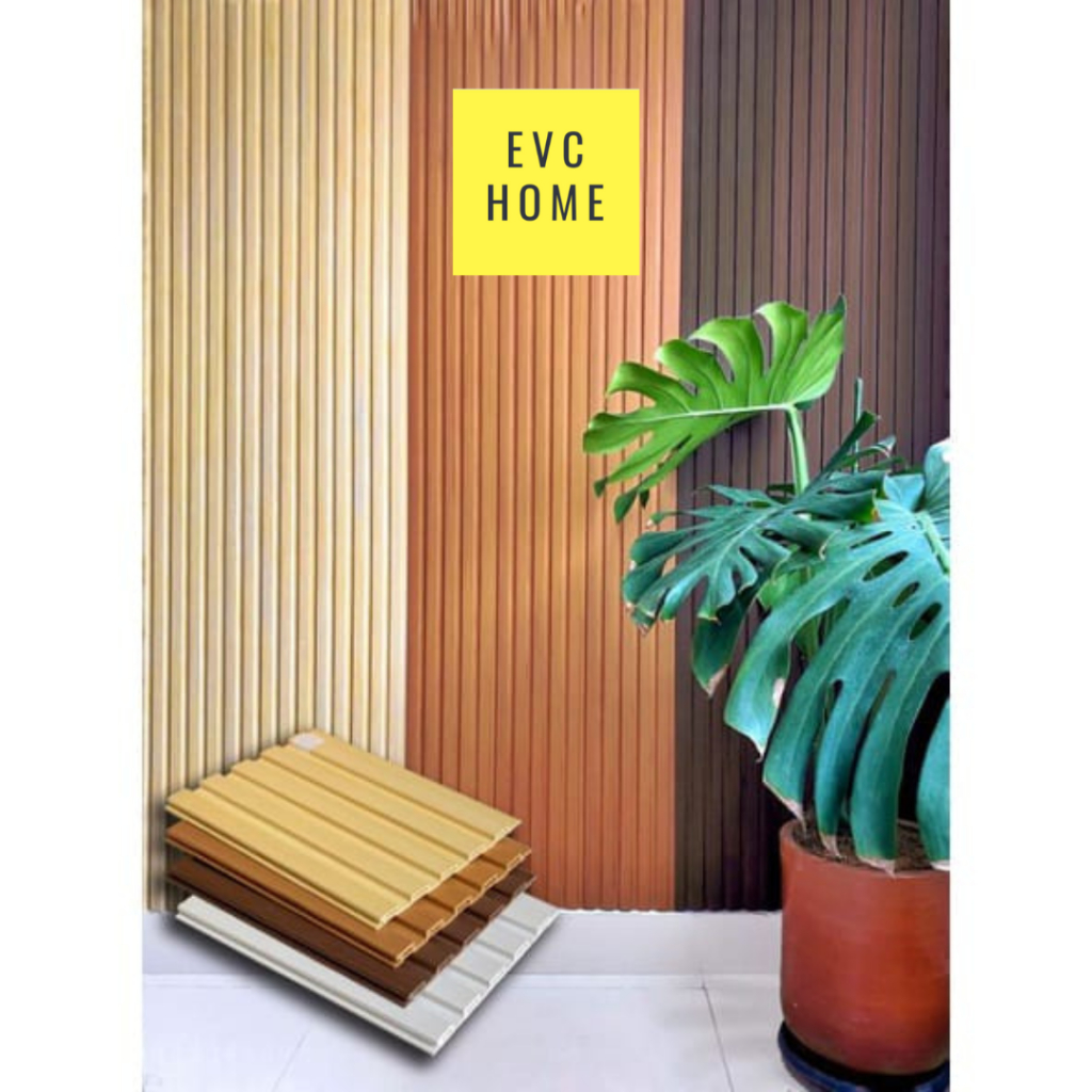 Jual Evchome Wpc Wood Panel X X Mm Fluted Wallpanel Dekorasi Dinding Shopee