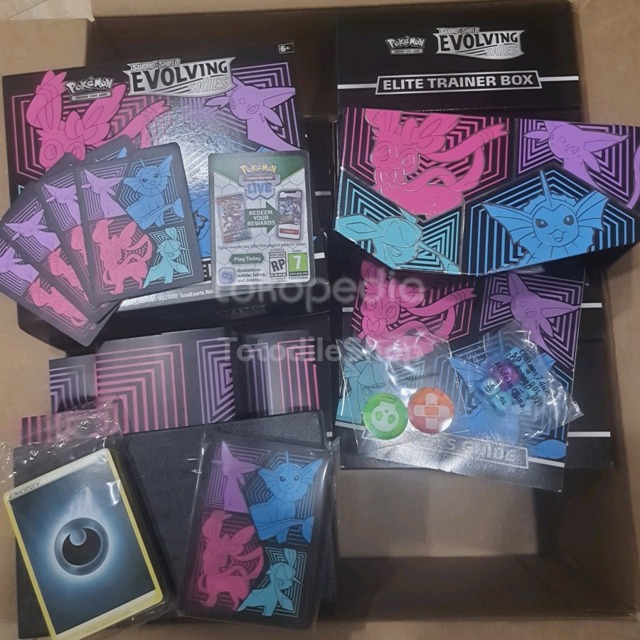 Jual Pokemon Evolving Skies Elite Trainer Box ( ETB ) 2 | Shopee Indonesia