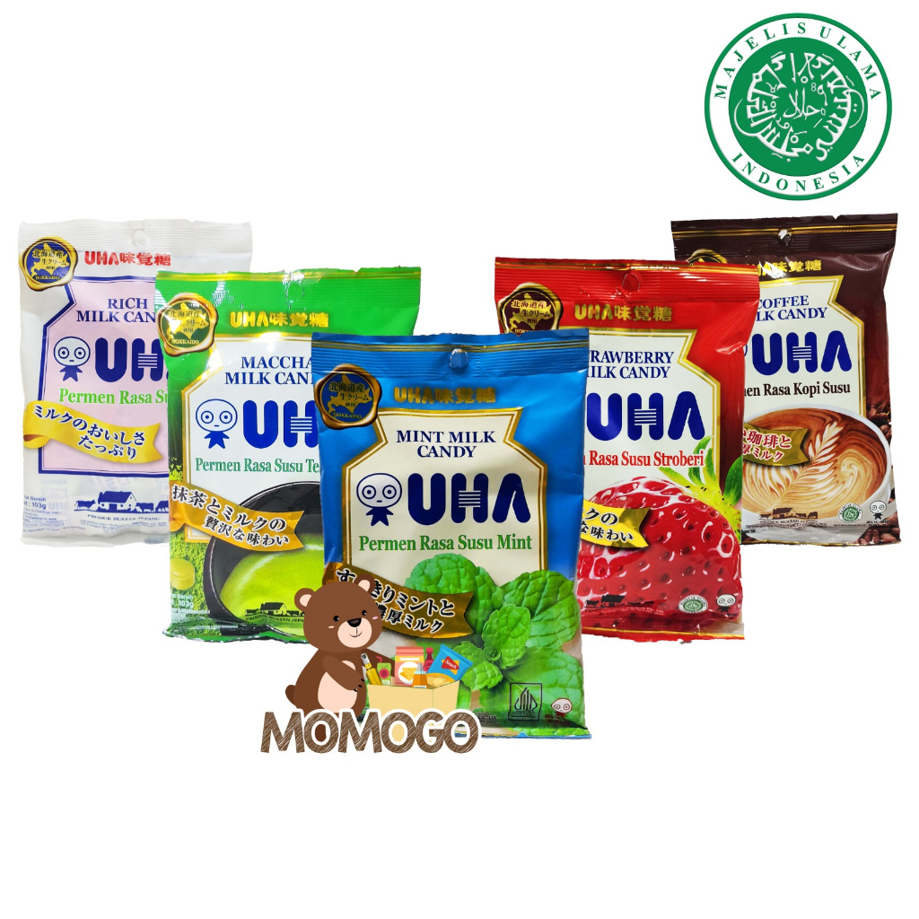 Jual Uha Milk Candy Gr Permen Susu Jepang Shopee Indonesia