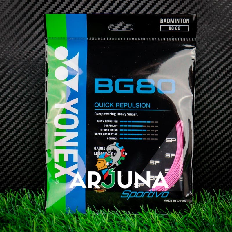 Jual YONEX BADMINTON STRING | BG80 | SENAR RAKET BG 80 ORIGINAL ...
