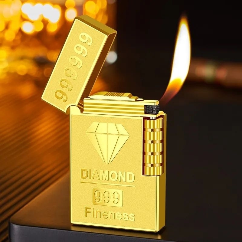 Jual korek api sanji dupont gold diamond lighter api lililn Shopee