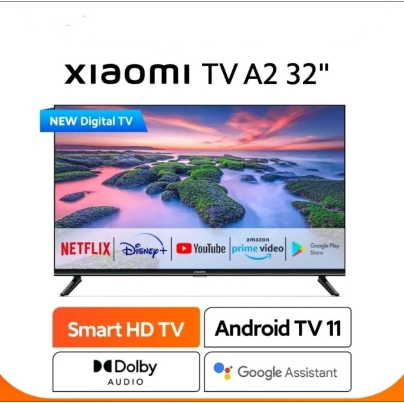 Jual Xiaomi Mi TV A2 32 Inch Smart TV Digital Android 11 Dolby Audio ...