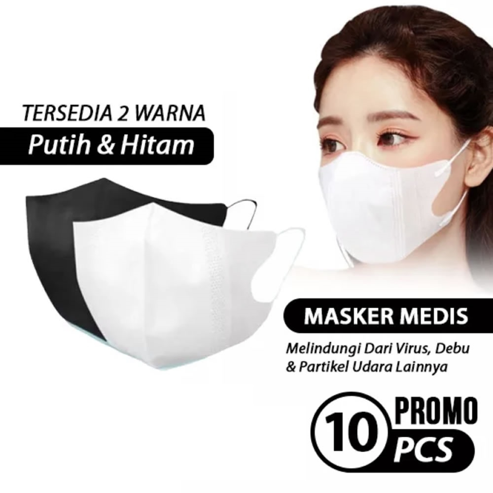 Jual Masker Duckbill 3 Ply 1 Box Isi 50 Pcs Earloop Disposable Face ...