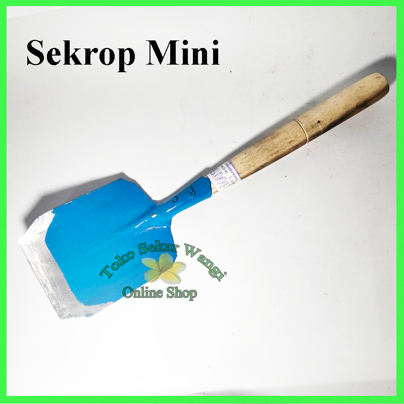 Jual Sekrop Mini Sekop Tanaman Skop Taman Mini Gagang Kayu Shopee