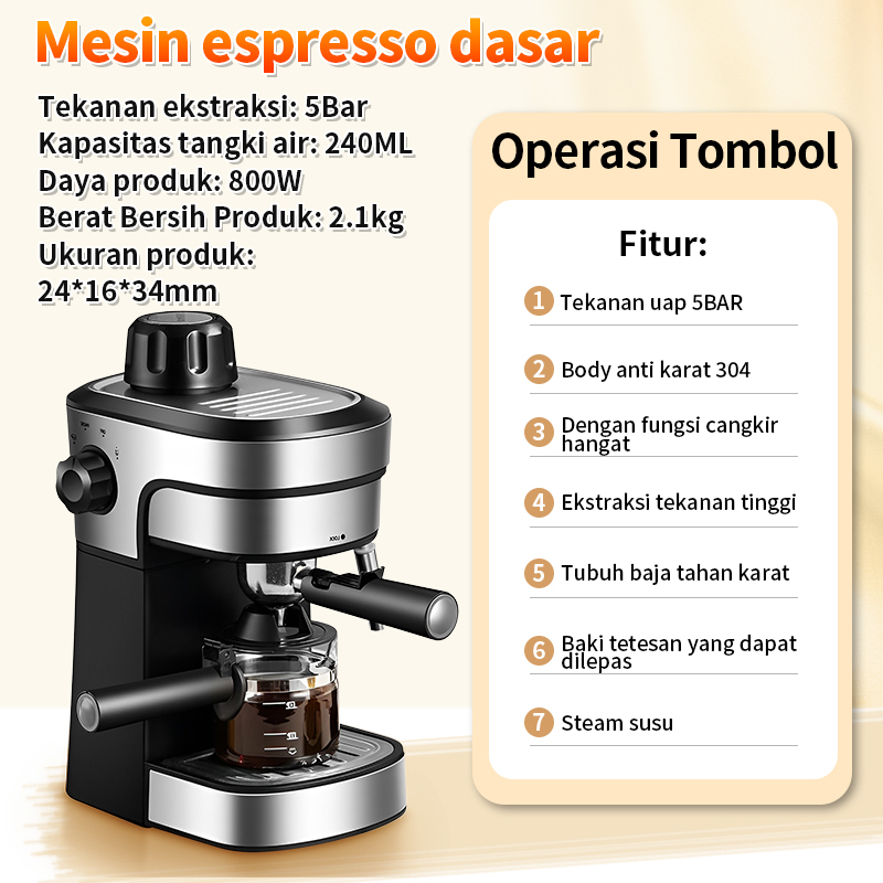 Jual Blue Sky Mesin Kopi Espresso Espresso Machine Coffe Machine 15 Liter Shopee Indonesia 5137