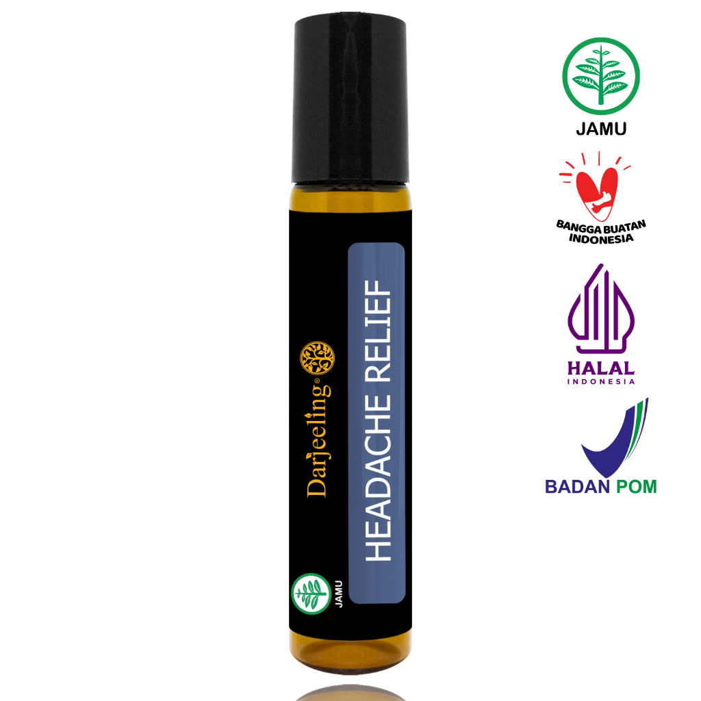 Jual Darjeeling Headache Relief Essential Oil / Roll on Blend untuk