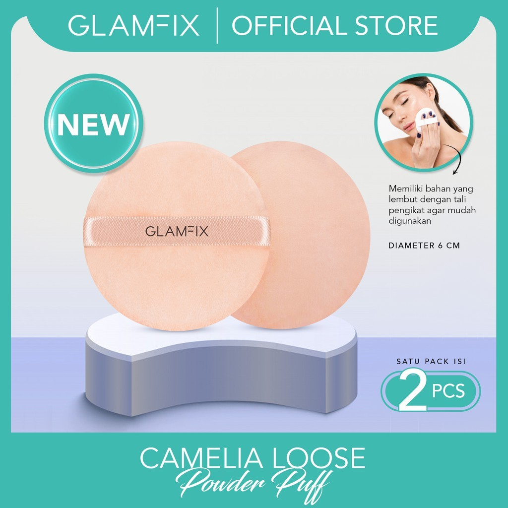 Jual GLAMFIX PUFF SERIES - SPONGE BEDAK GLAM FIX | Shopee Indonesia