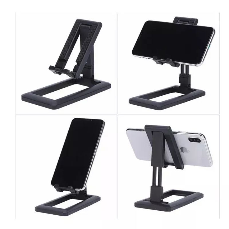 Folding Desktop HD-23 Phone Stand Holder Lipat Liftable Foldable HD23  Universal HP di Meja Support