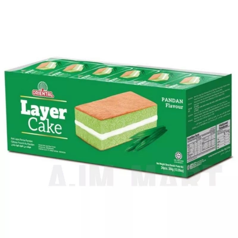 Jual Layer Cake Rasa Pandan isi 24Pcs | Shopee Indonesia