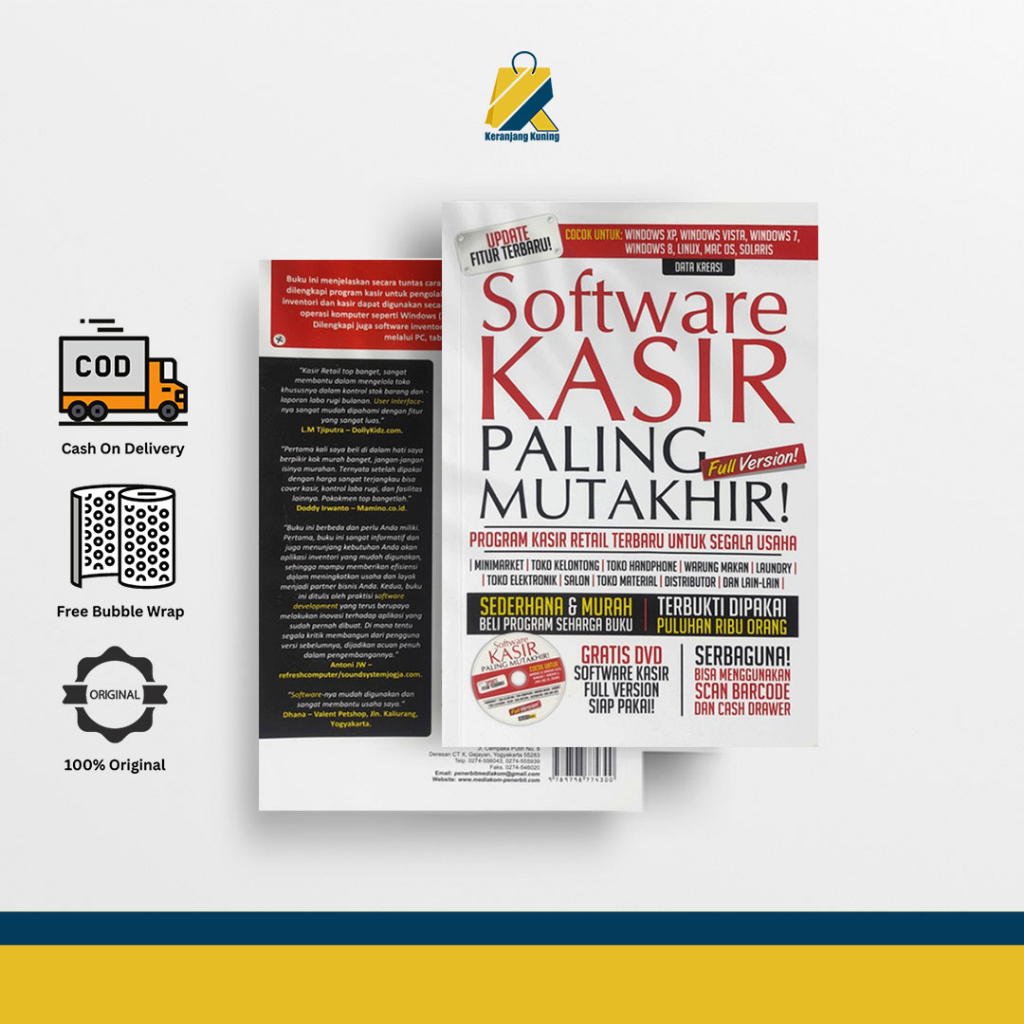 Jual Buku Aplikasi : Software Kasir Paling Mutakhir Full Version ...