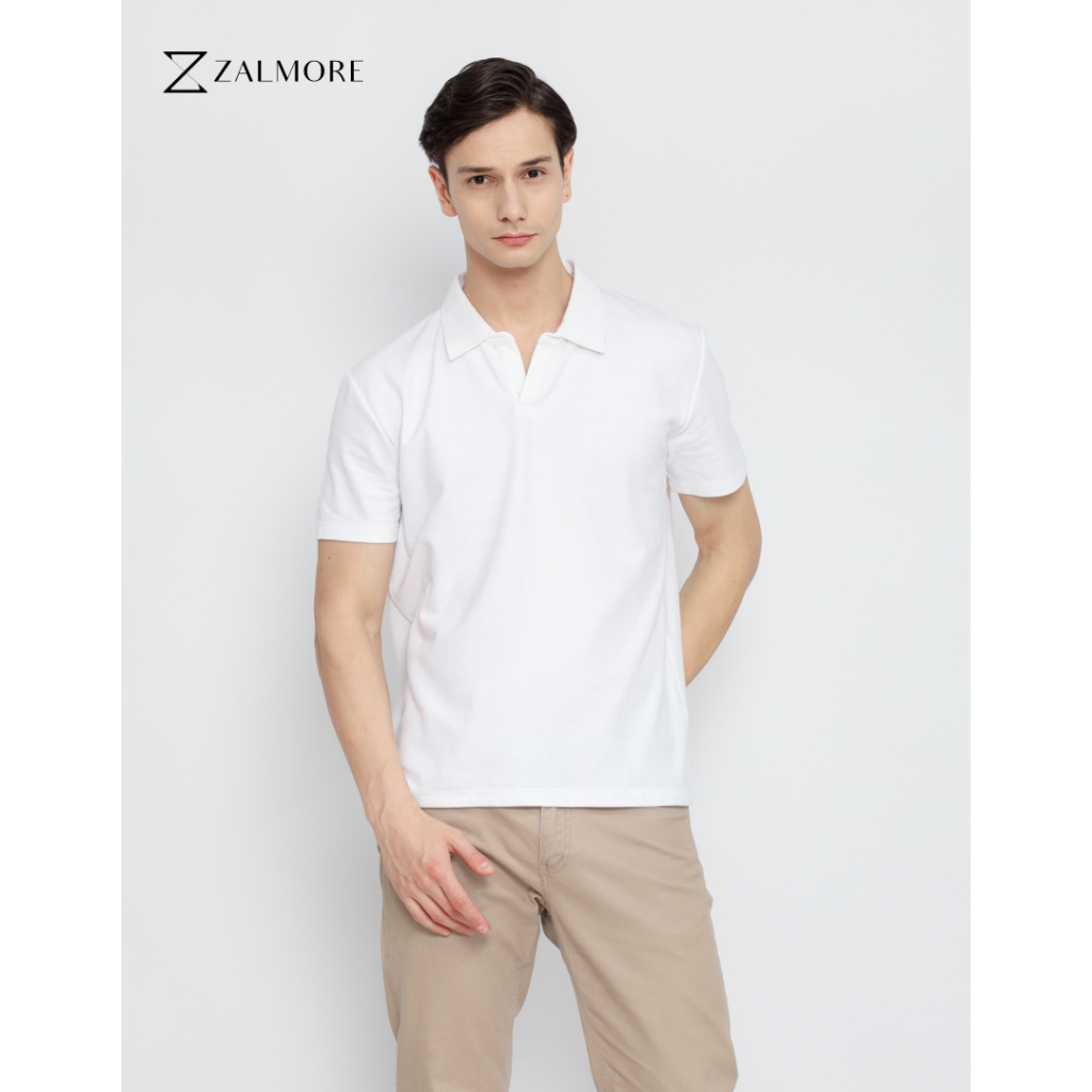 Ready go to ... https://shope.ee/3fciLruF3R [ Jual Zalmore Basic Men Polo Shirt Premium Cotton - Kaos Polo Pria | Shopee Indonesia]