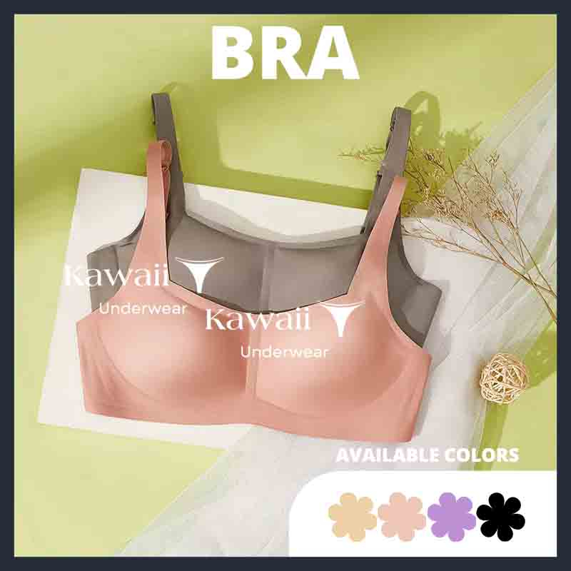 Jual KAWAII Seamless Bra Square Jelly Bra / BH Tanpa Kawat (Wireless