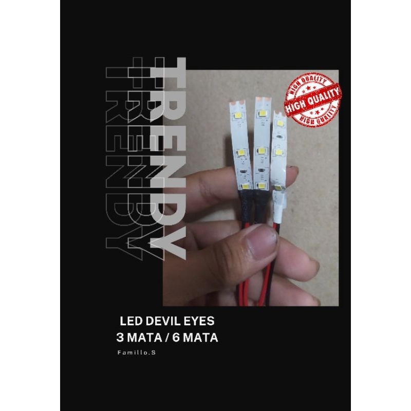 Jual LAMPU LED devil eyes 12 v biled | Shopee Indonesia