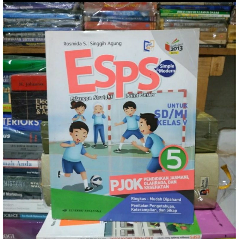 Jual Buku Baru Esps Pjok Untuk Sd Mi Kelas V Shopee Indonesia